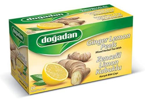 DOGADAN HERBAL TEA WITH GINGER-LEMON PEELS 20 Bags